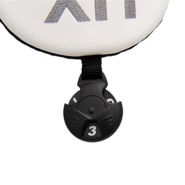 Headcover Hybrid Vit Svart Pure