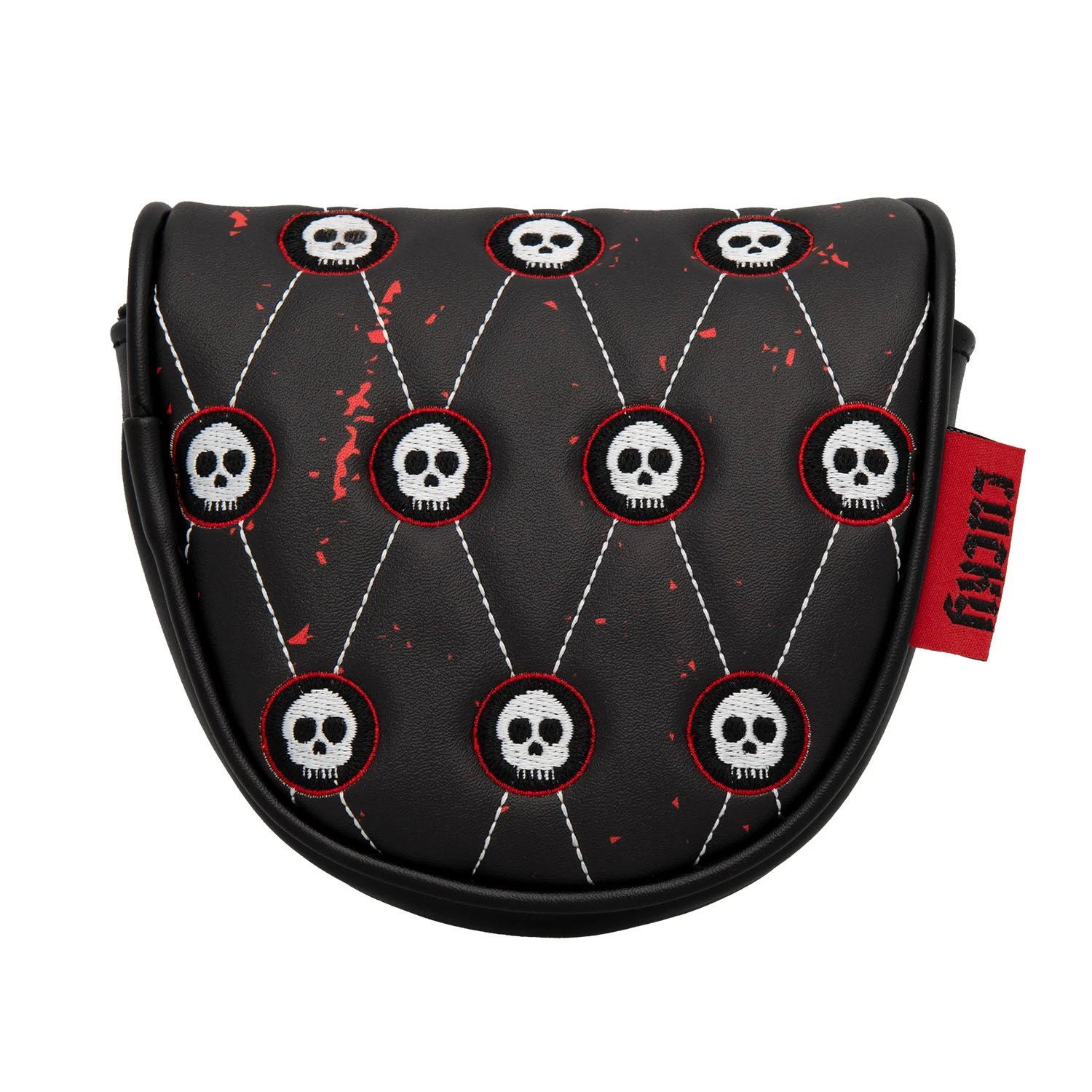 Headcover Putter Mallet Vit