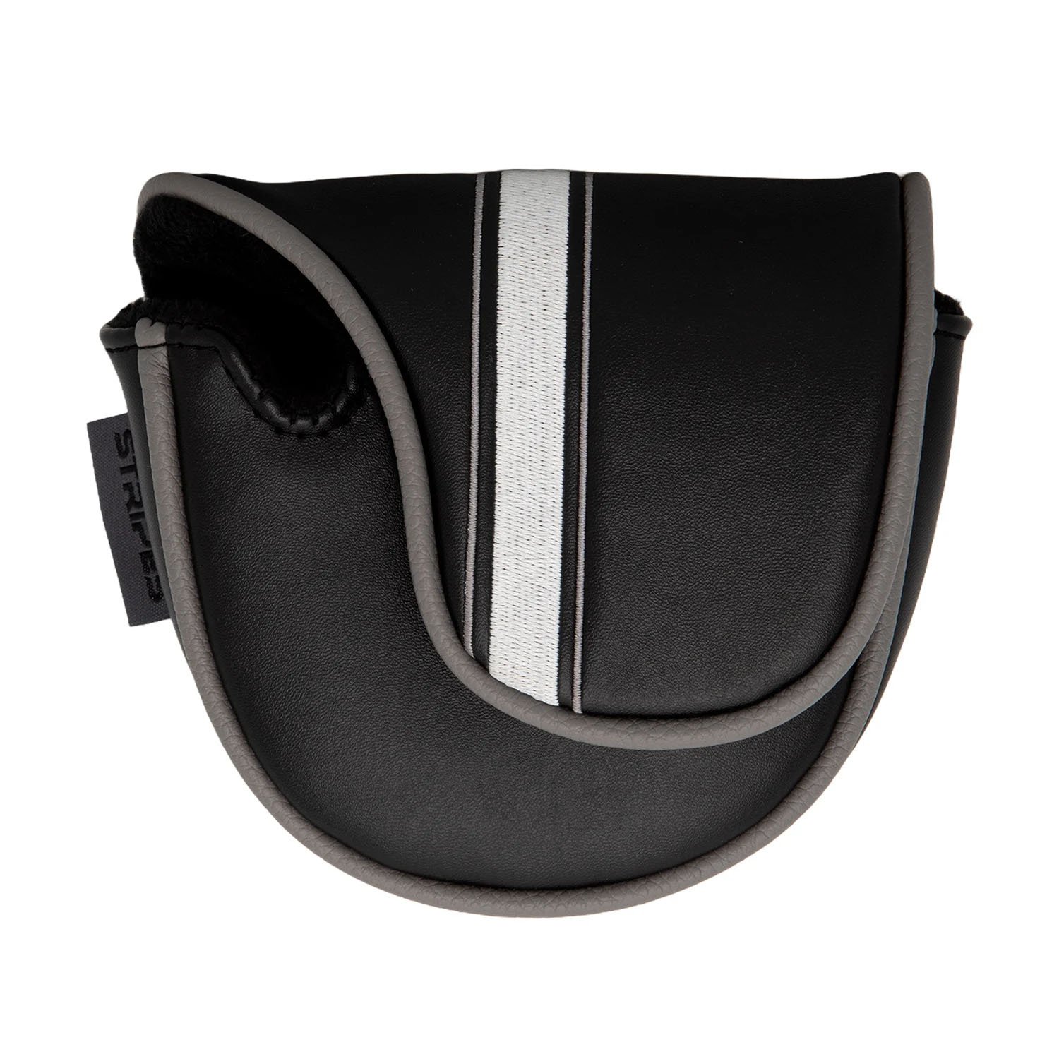 Headcover Putter Mallet Musta Valkoinen Pure