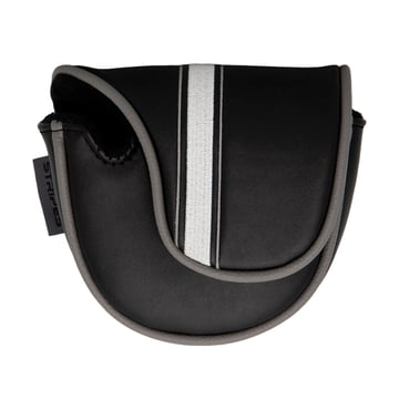 Headcover Putter Mallet Svart Vit Pure