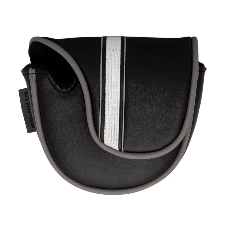Headcover Putter Mallet Svart Vit Pure