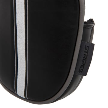 Headcover Putter Mallet Svart Vit Pure