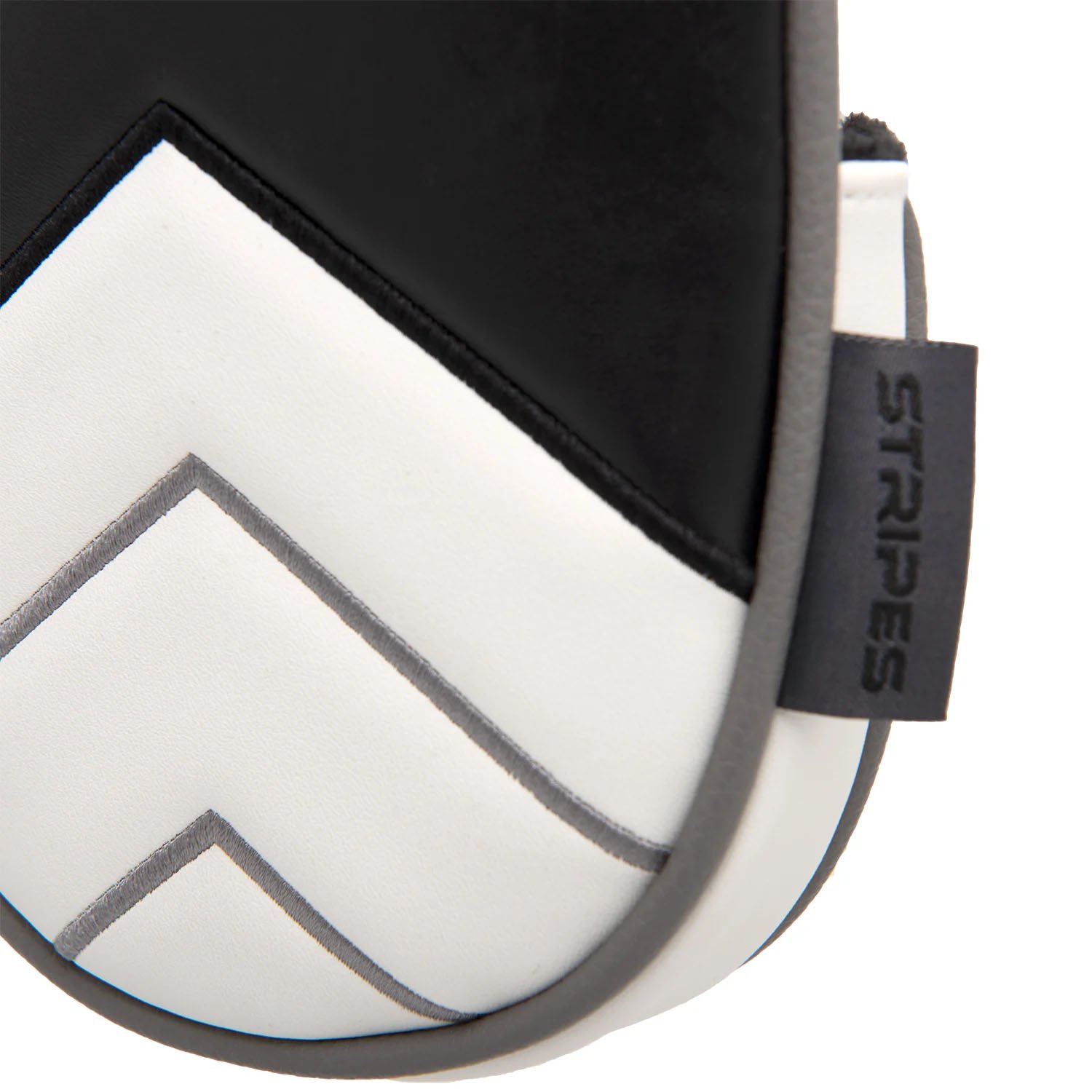 Headcover Putter Mallet Vit Svart Pure