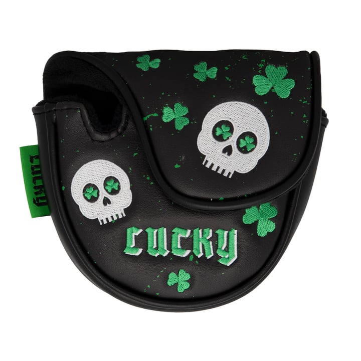 Headcover Putter Blade Schwarz Grün Pure