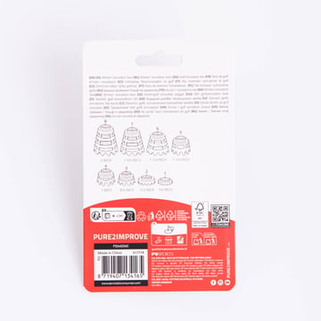 Indoor tee 8-pack Pure