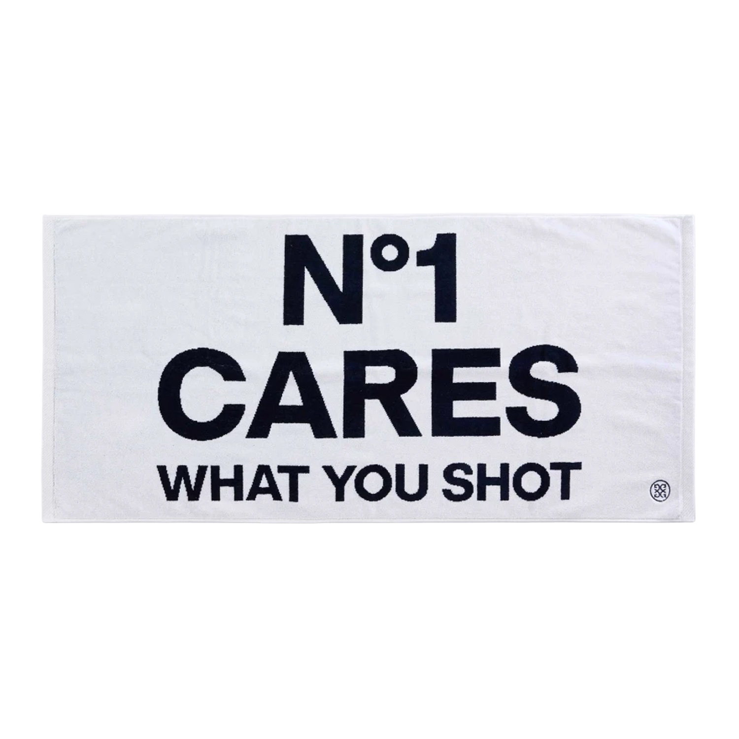 No 1 Cares Towel Hvid Blå