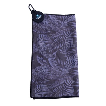 Magnetic Towel Svart Grå Lignum