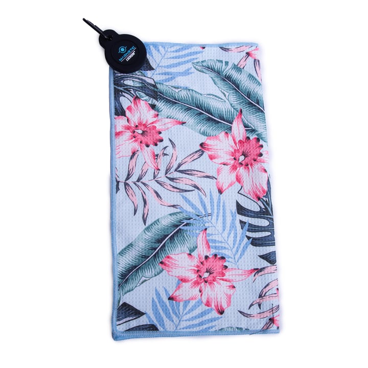 Magnetic Towel Vit Blå Rosa Lignum