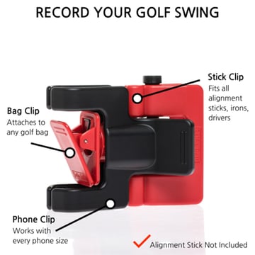 Selfiegolf Black Red Övriga varumärken