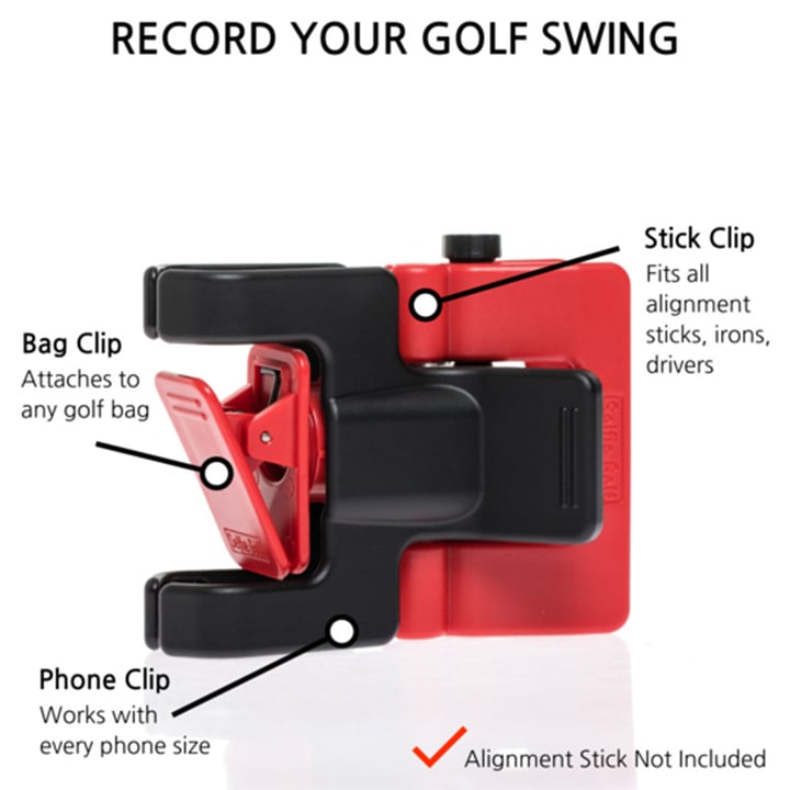 Selfiegolf Sort Rød Övriga varumärken Selfiegolf Sort Rød Övriga varumärken