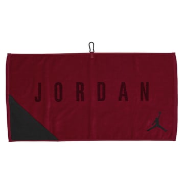 Utility Golf Towel Red Black Jordan