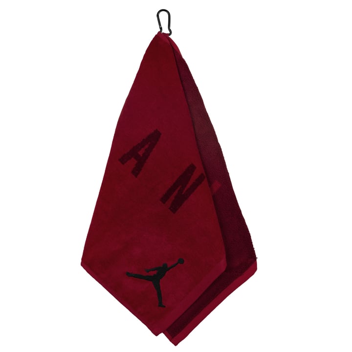 Utility Golf Towel Rot Schwarz Jordan