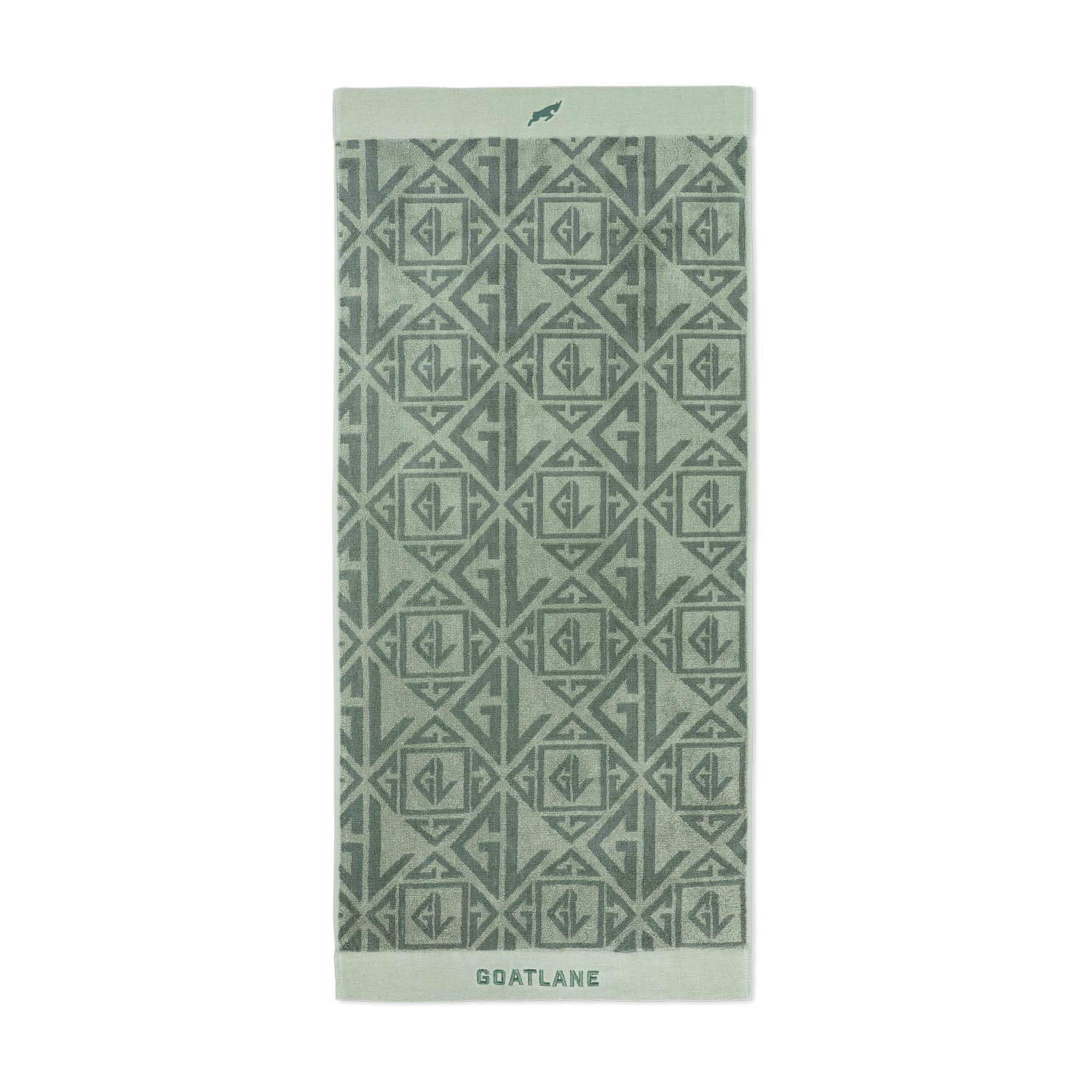 The Jacquard Golf Towel Grøn Goatlane