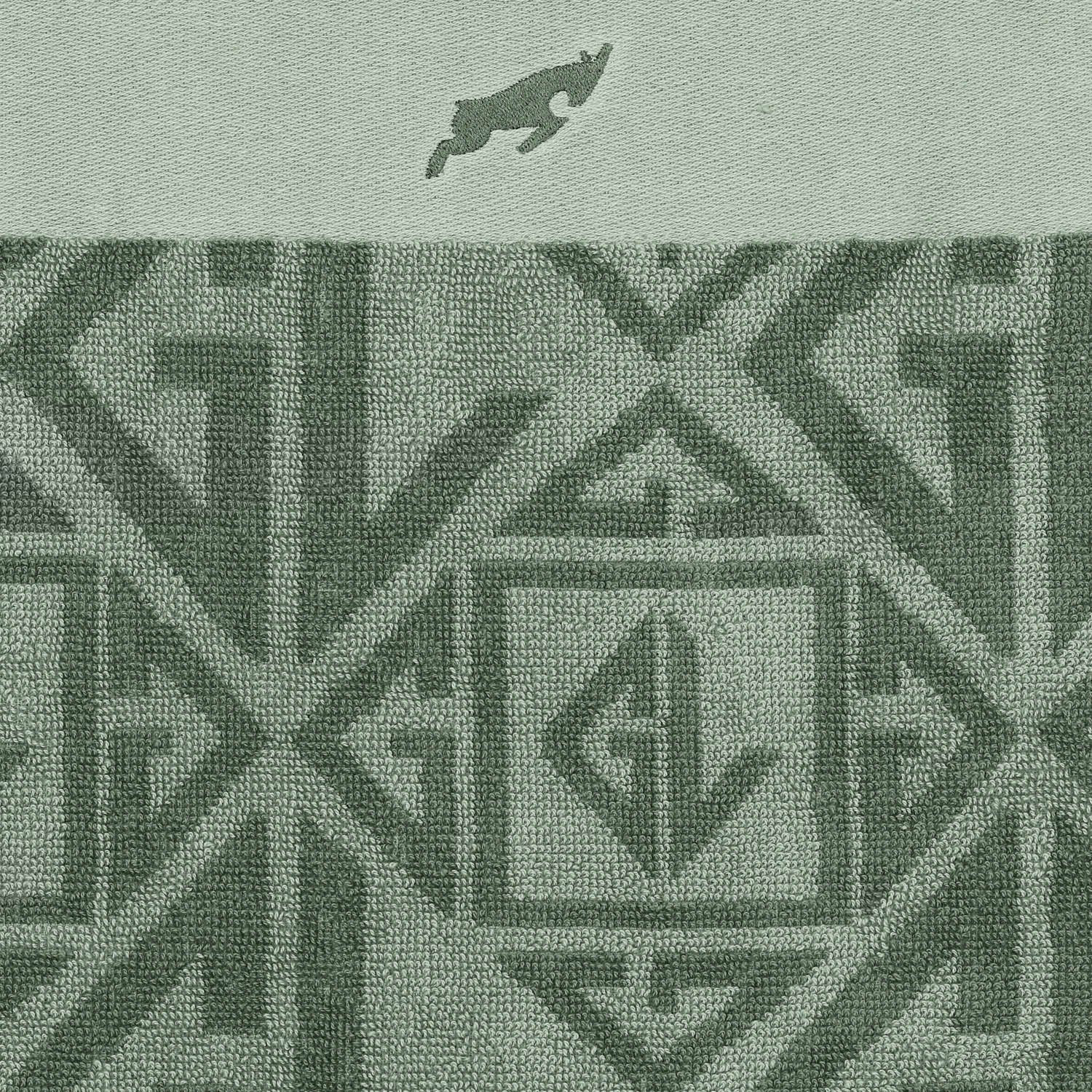 The Jacquard Golf Towel Grøn Goatlane
