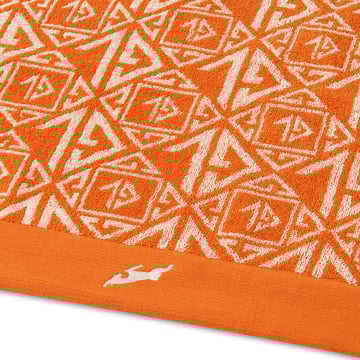 The Jacquard Golf Towel Orange Goatlane