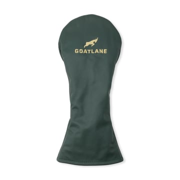 Leather Headcover Driver Grön Goatlane