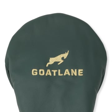 Leather Headcover Driver Grön Goatlane