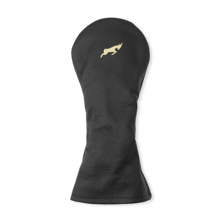 Leather Headcover Fairway Svart Goatlane