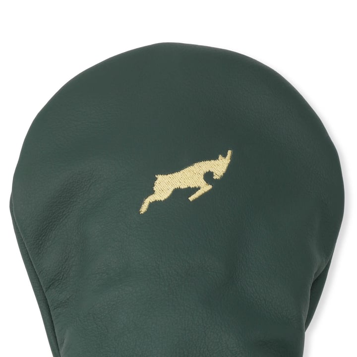 Leather Headcover Fairway Grön Goatlane