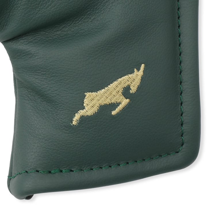 Leather Headcover Putter Blade Grön Goatlane