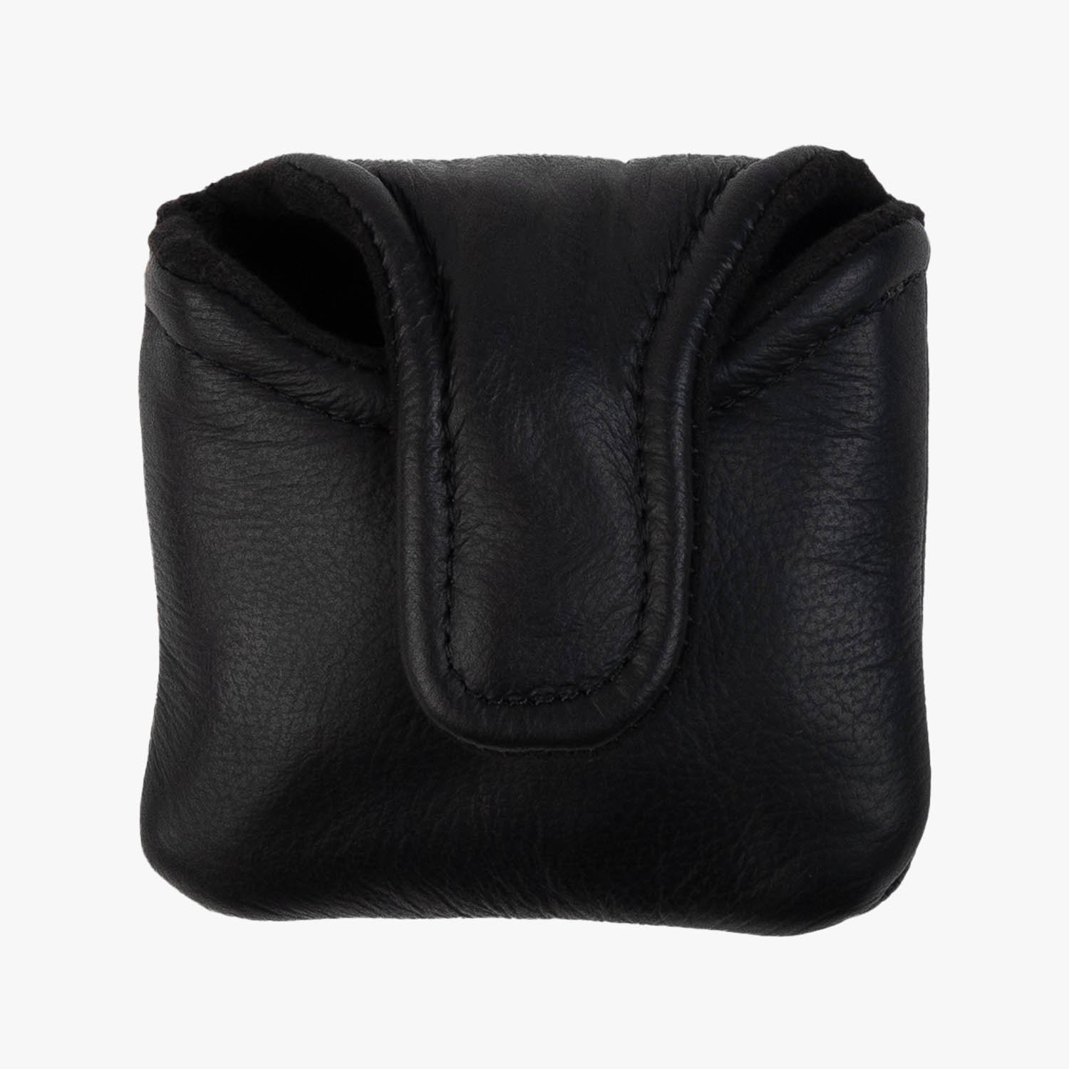 Leather Headcover Putter Mallet Svart Goatlane