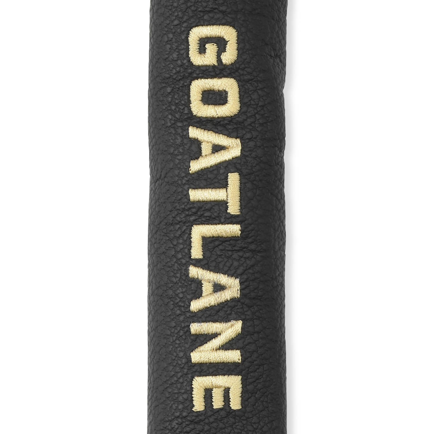 Leather Headcover Alignment Black Goatlane