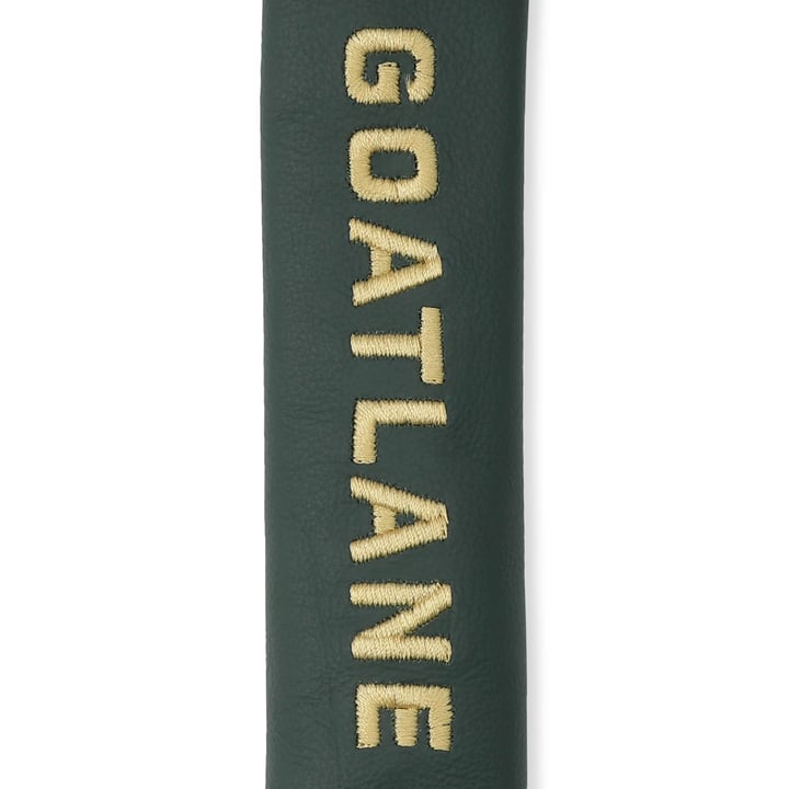 Leather Headcover Alignment Grön Goatlane