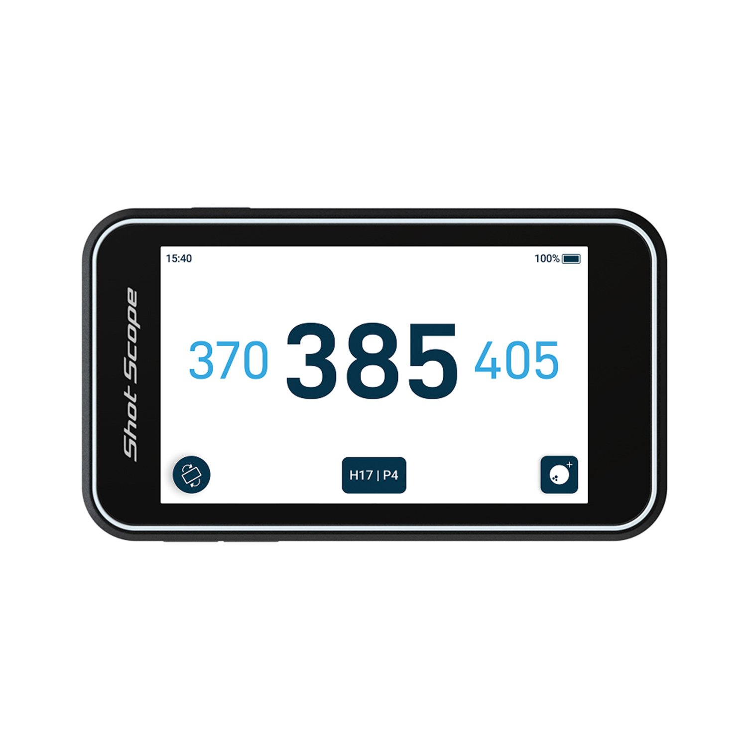 H50 GPS & Performance Tracking Svart Shot Scope
