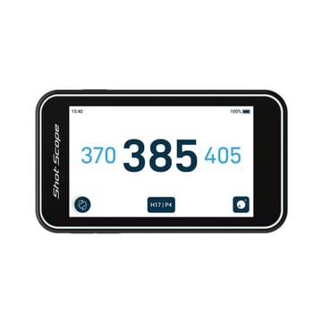 H50 GPS & Performance Tracking Svart Shot Scope