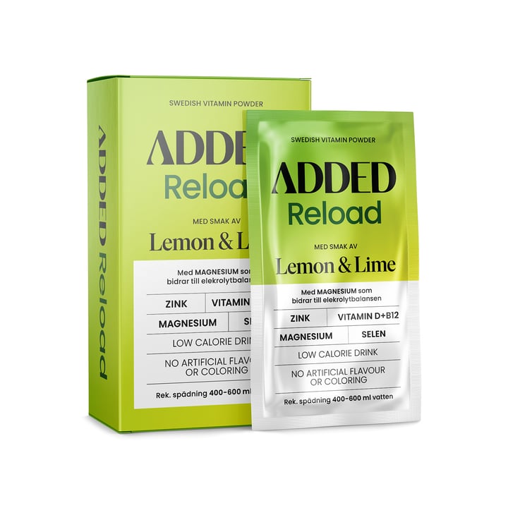 Reload Lime&Lemon 10-pack Added