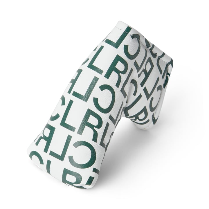 Headcover Blade Putter Weiß Grün Local Rule