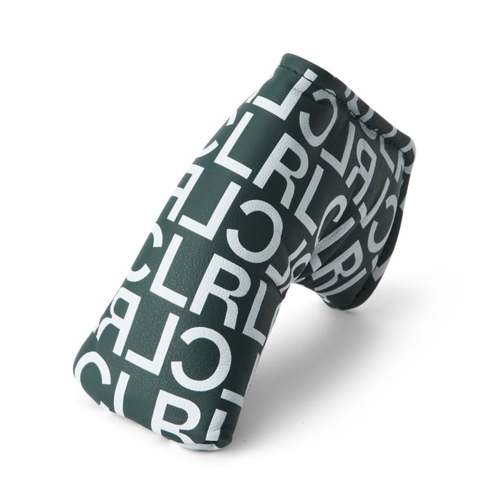 Headcover Blade Putter Green White Local Rule Headcover Blade Putter Green White Local Rule
