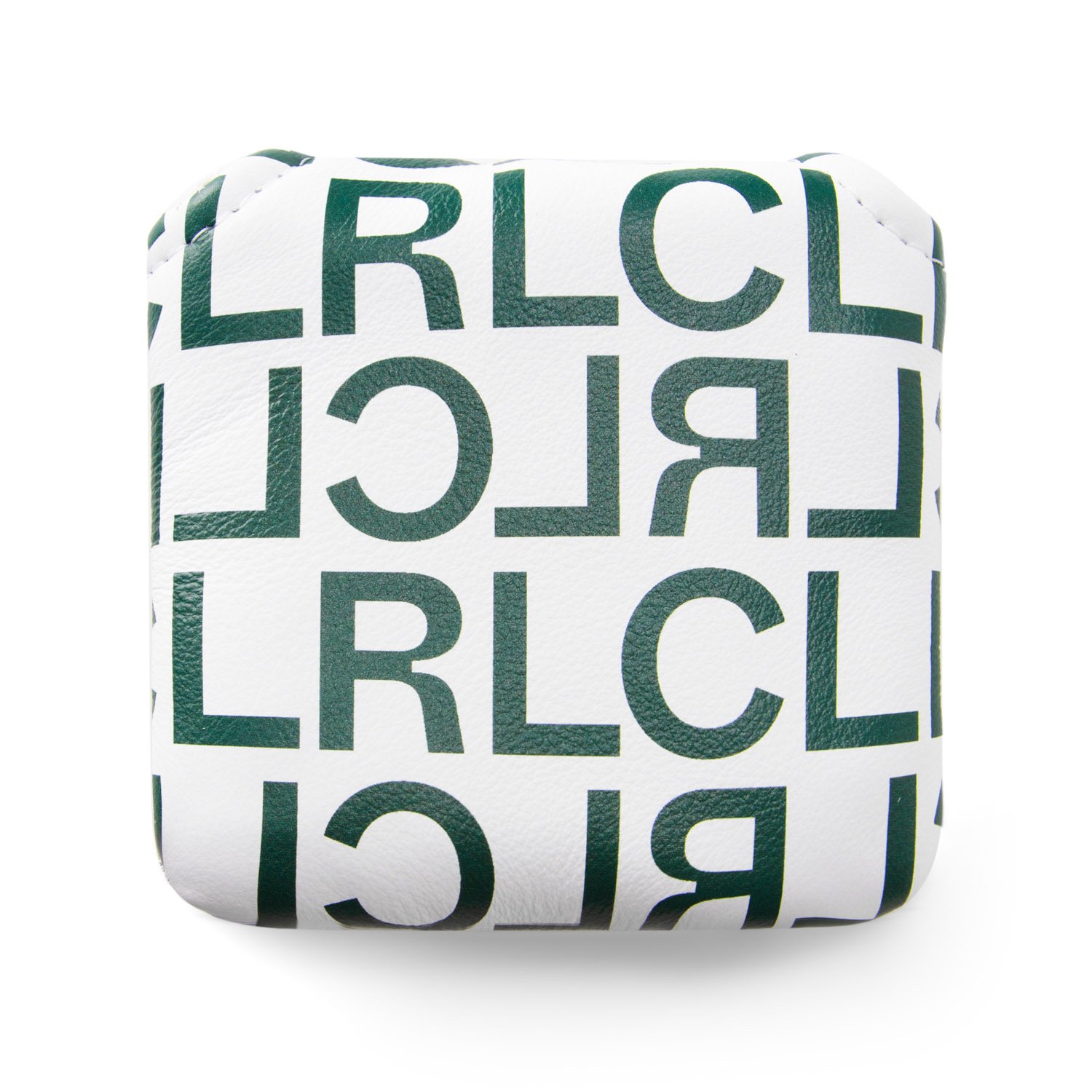 Headcover Mallet Putter Vit Grön Local Rule