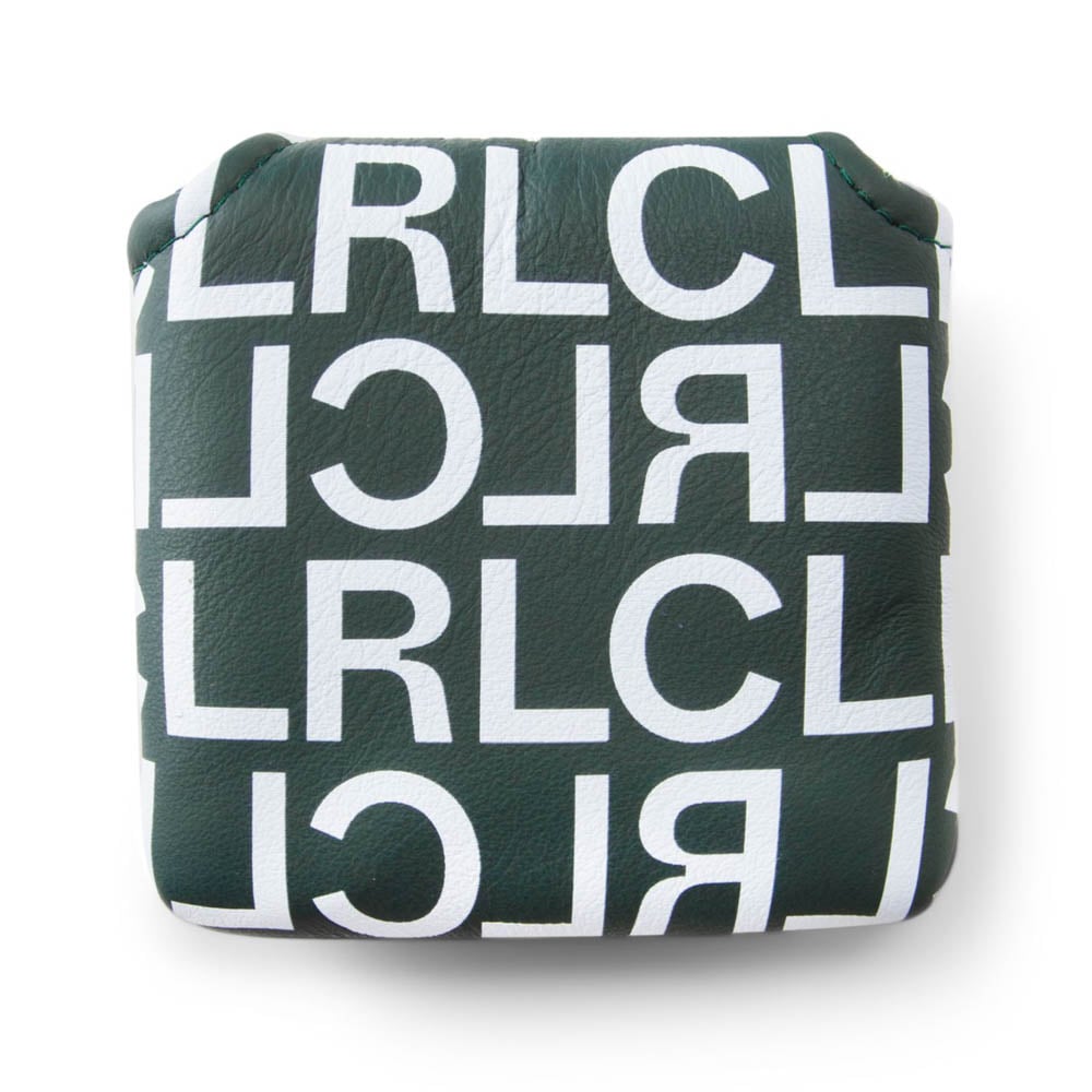 Headcover Mallet Putter Grün Weiß Local Rule Headcover Mallet Putter Grün Weiß Local Rule