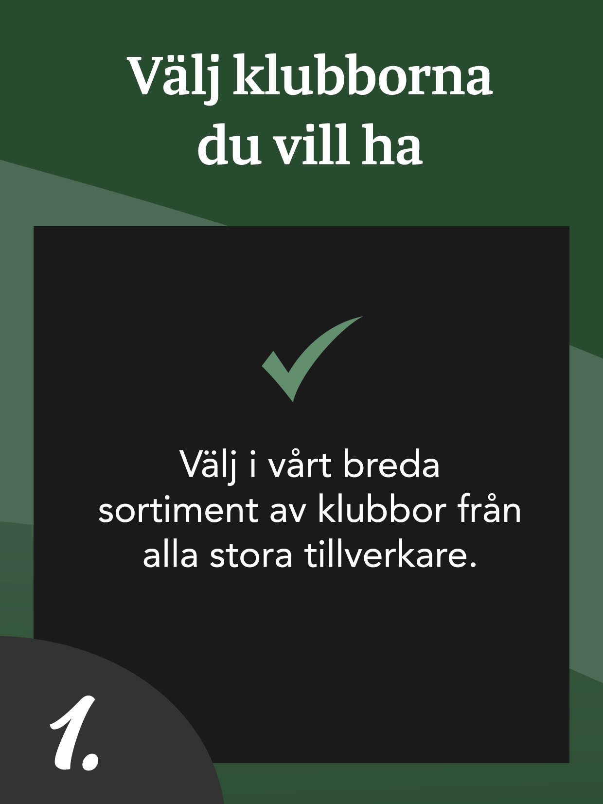 Välj de racketar du vill ha från vårt breda sortiment av racketar från alla stora tillverkare, steg 1.